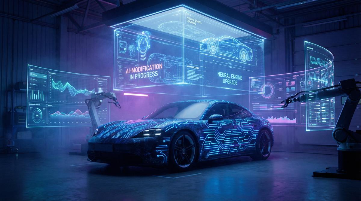 四虎AI汽车改装视频技术